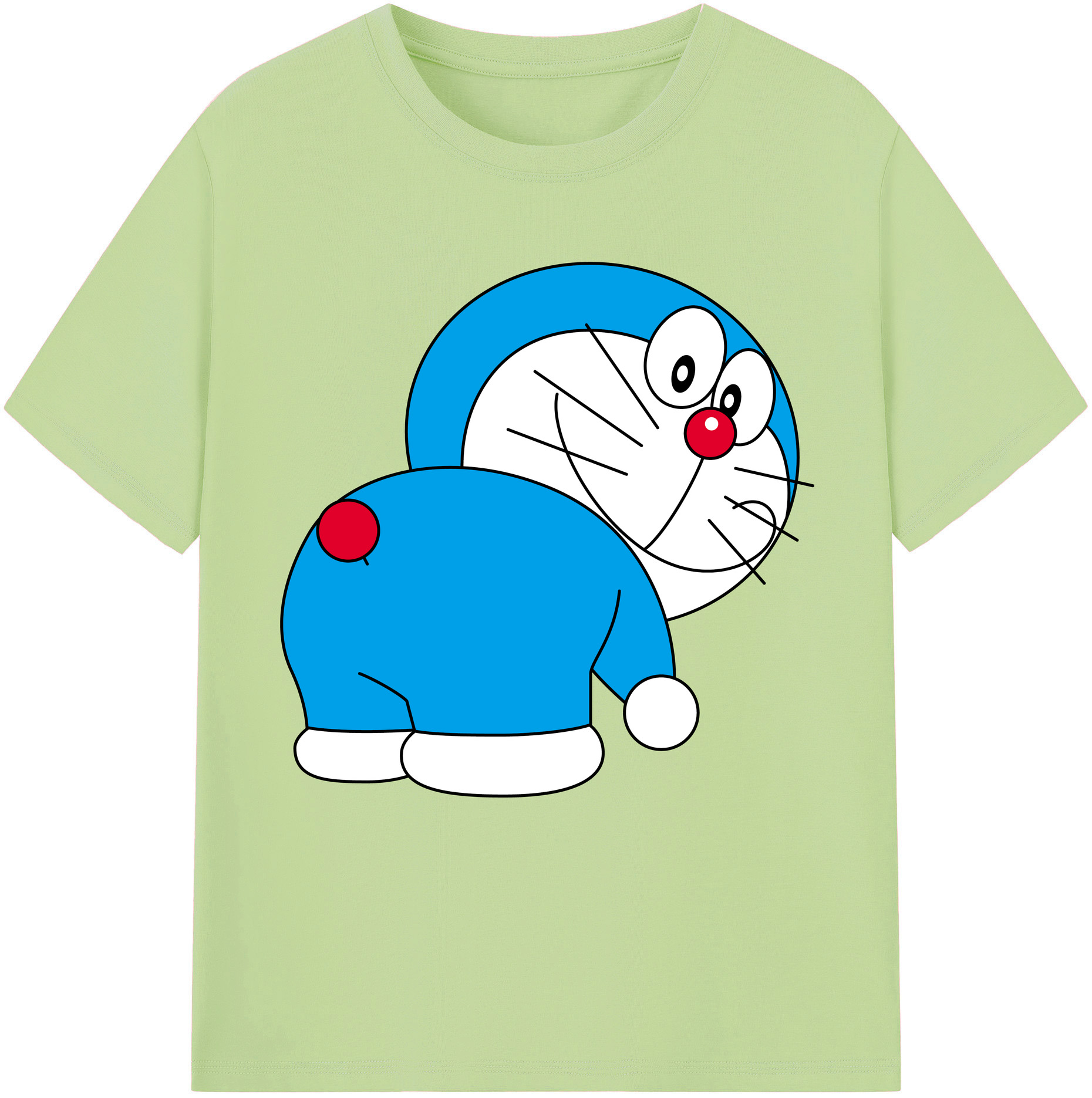 （画像用） ドラえもん Doraemon 綿100％半袖Tシャツ（フロントプリント）